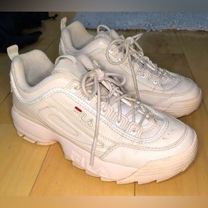 Fila Sz 9 women’s disrupter peach pink